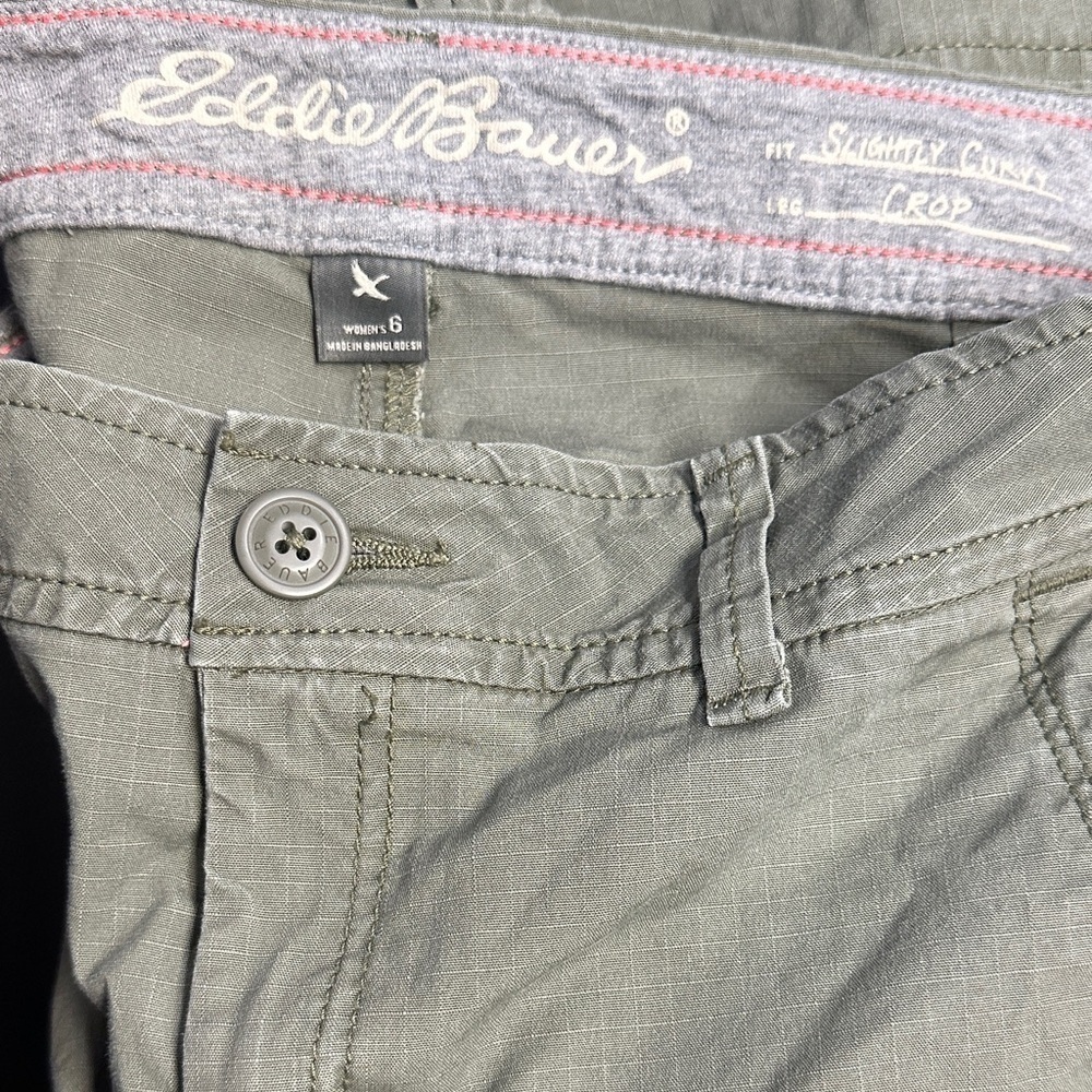 Eddie Bauer Olive Cargo Pants for Men - Picture 7 of 7